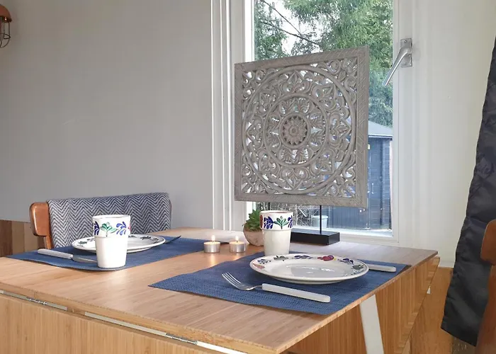 Parque de vacaciones Pipowagen Bed Bij Bos Putten