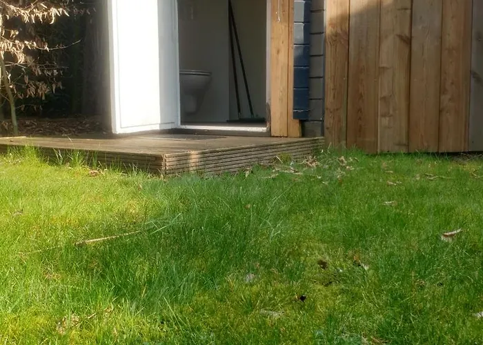 Parque de vacaciones Pipowagen Bed Bij Bos Putten